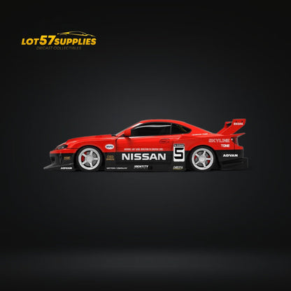 (Pre-Order) SUPCAR Silvia S15 Advan LBWK Livery Ordinary 1:64