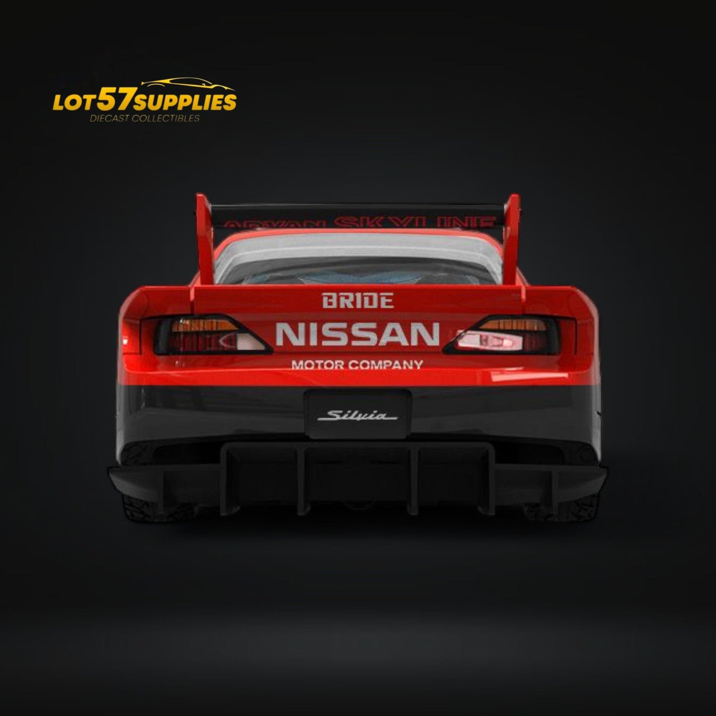 (Pre-Order) SUPCAR Silvia S15 Advan LBWK Livery 1:64