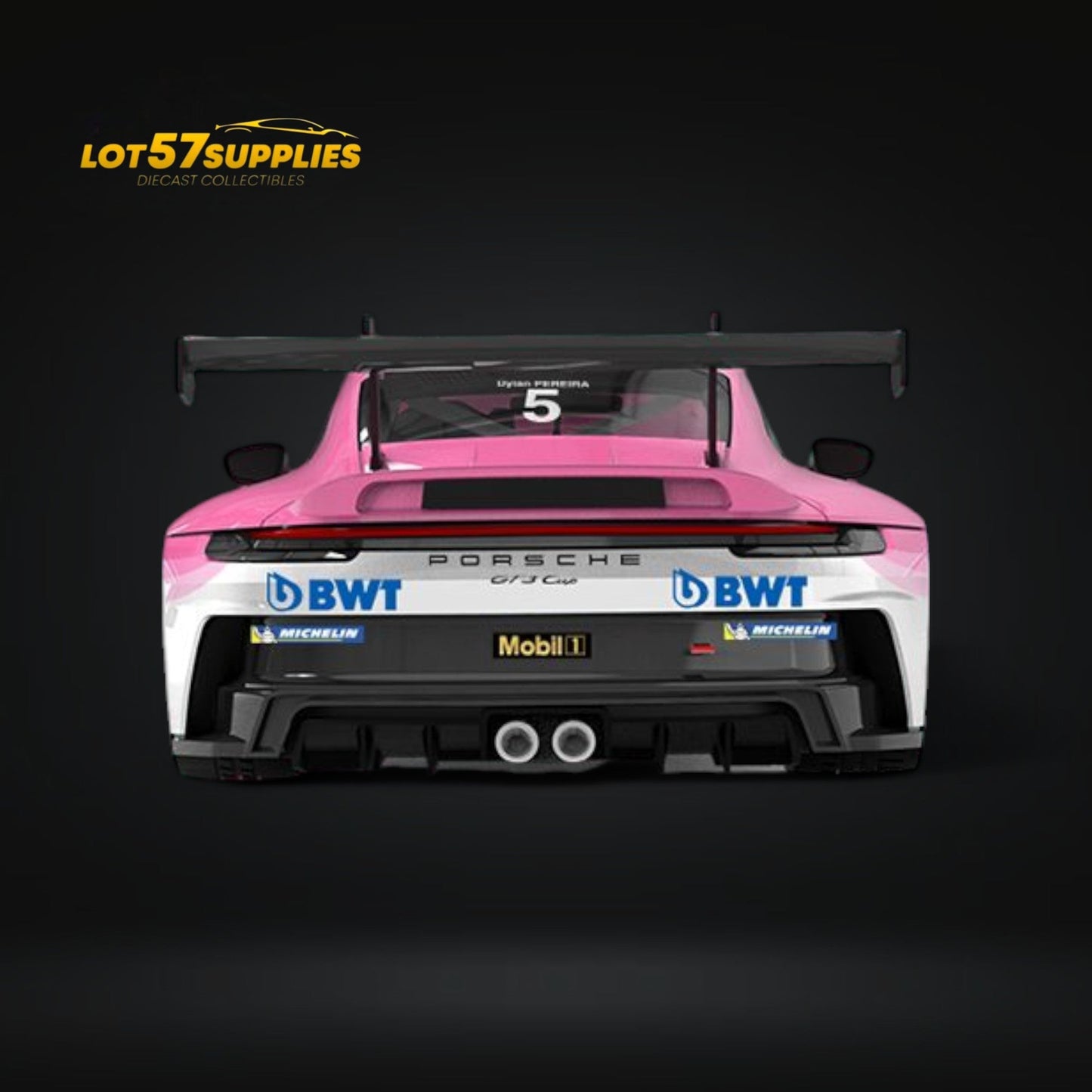 ModernArt Porsche 911 GT3 Cup-Yonda BWT Pink livery ordinary 1:64