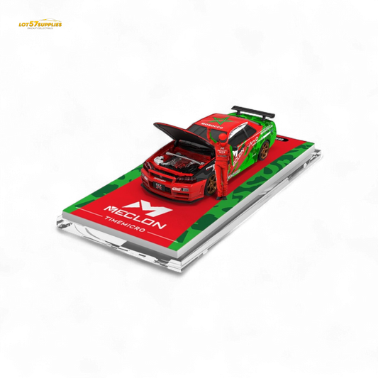 TimeMicro & MECLON GT-R R34 MECLON Figure Version 1:64
