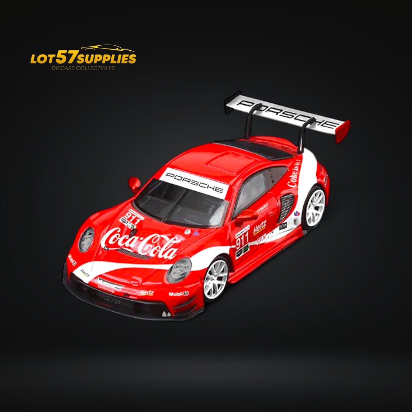 (Pre-Order) STAR RACE Porsche 911 GT3 Coca Cola Livery Ordinary 1:64