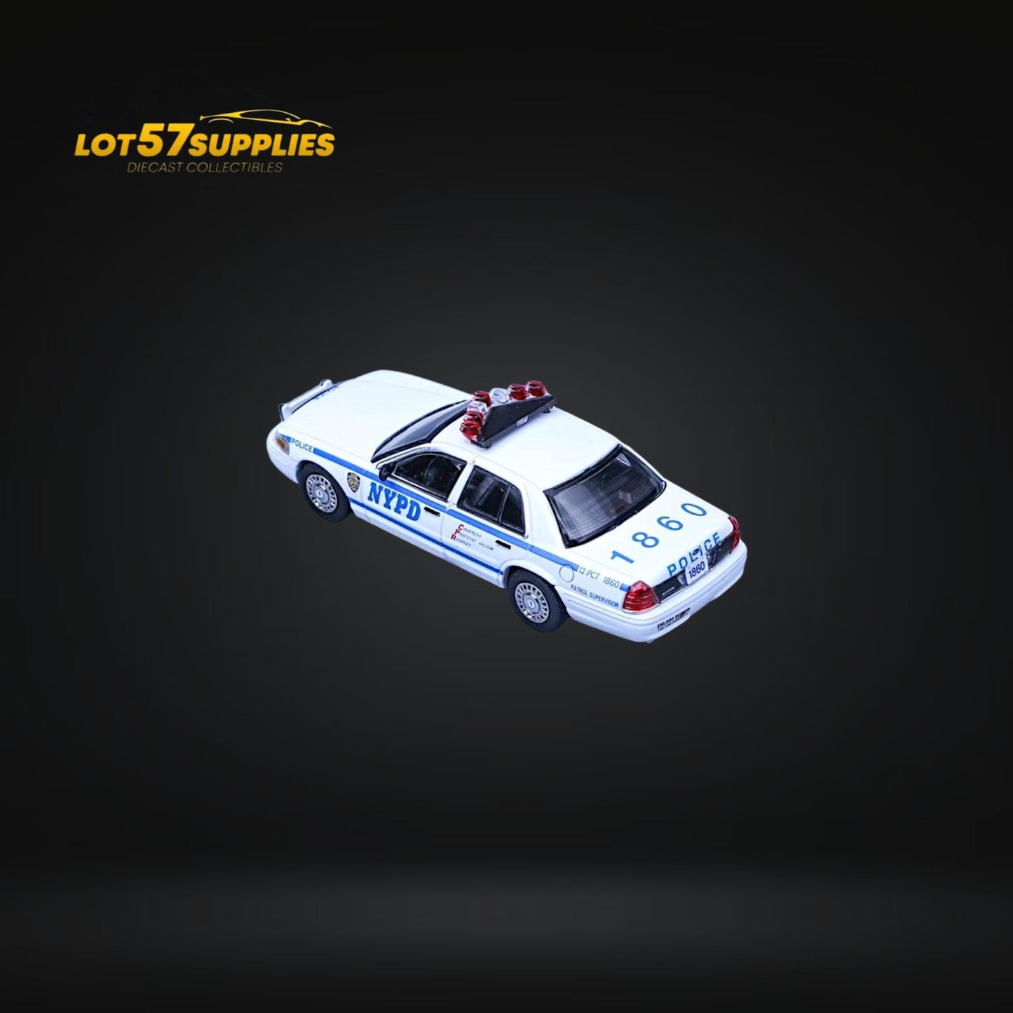 Rollin Ford Crown Victoria NYPD Patrol Supervisor 1:64