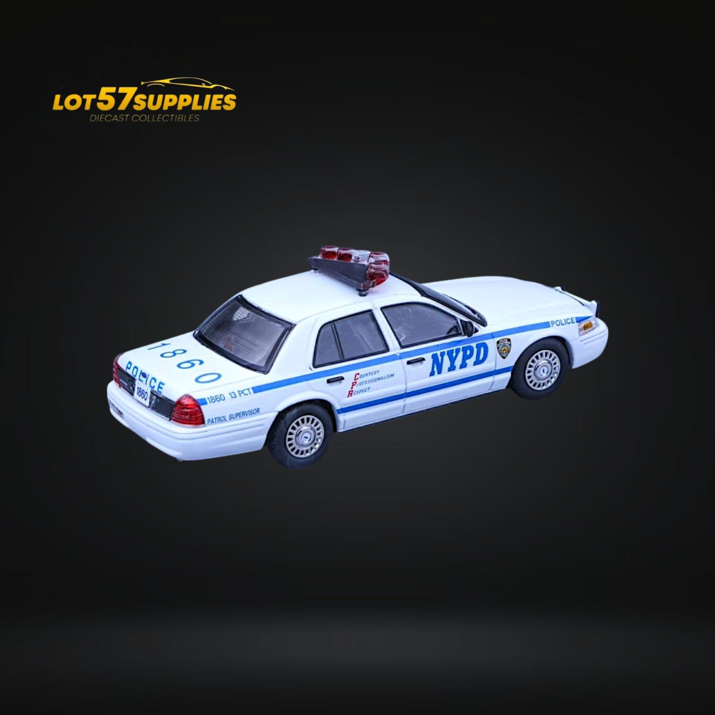 Rollin Ford Crown Victoria NYPD Patrol Supervisor 1:64