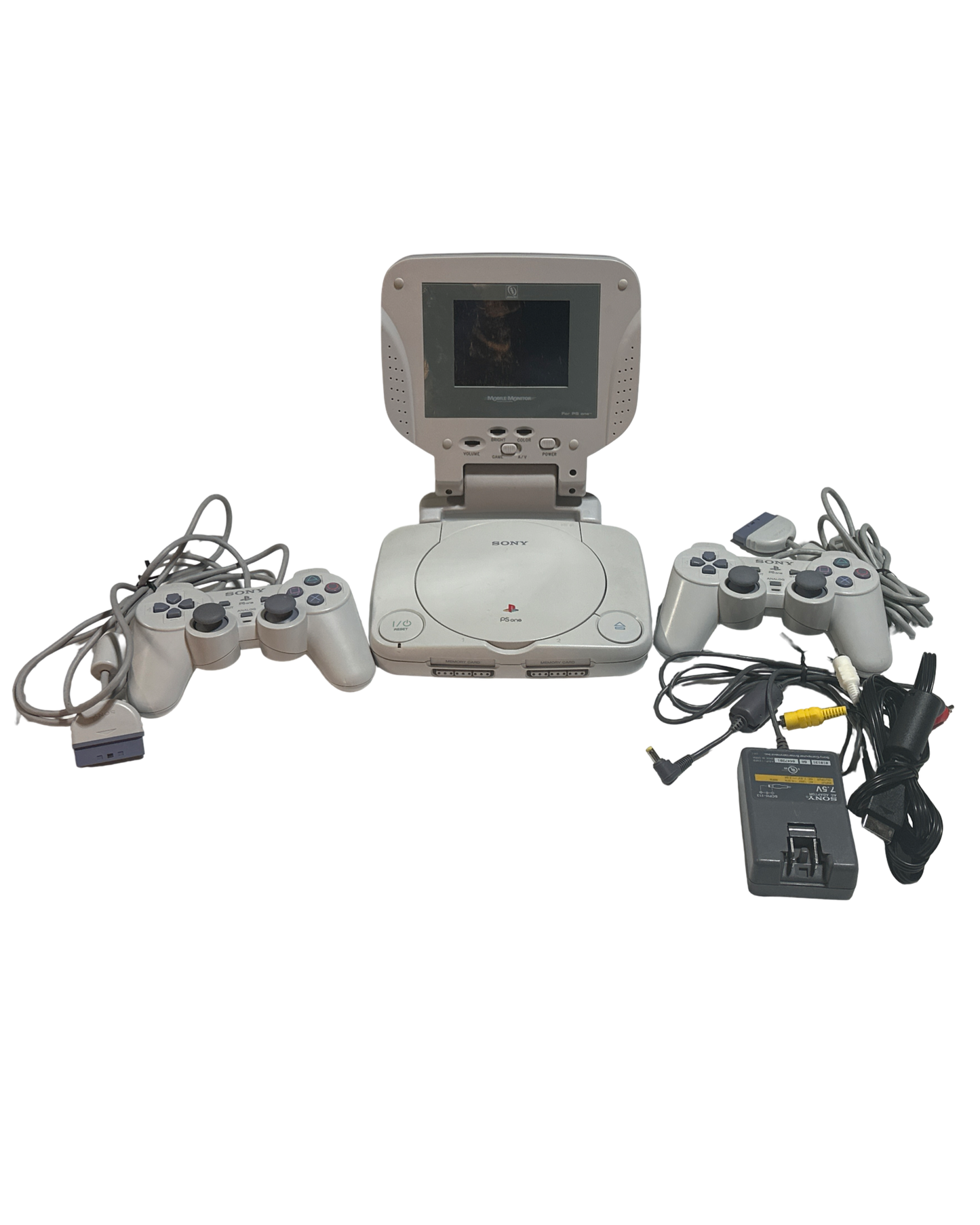PSOne Slim with LCD Screen Combo