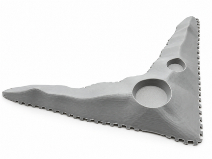 Classic Space Moon Crater Terrain [3D Printed] for Baseplates