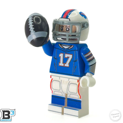 #17 QB Bills Football Player Minifig