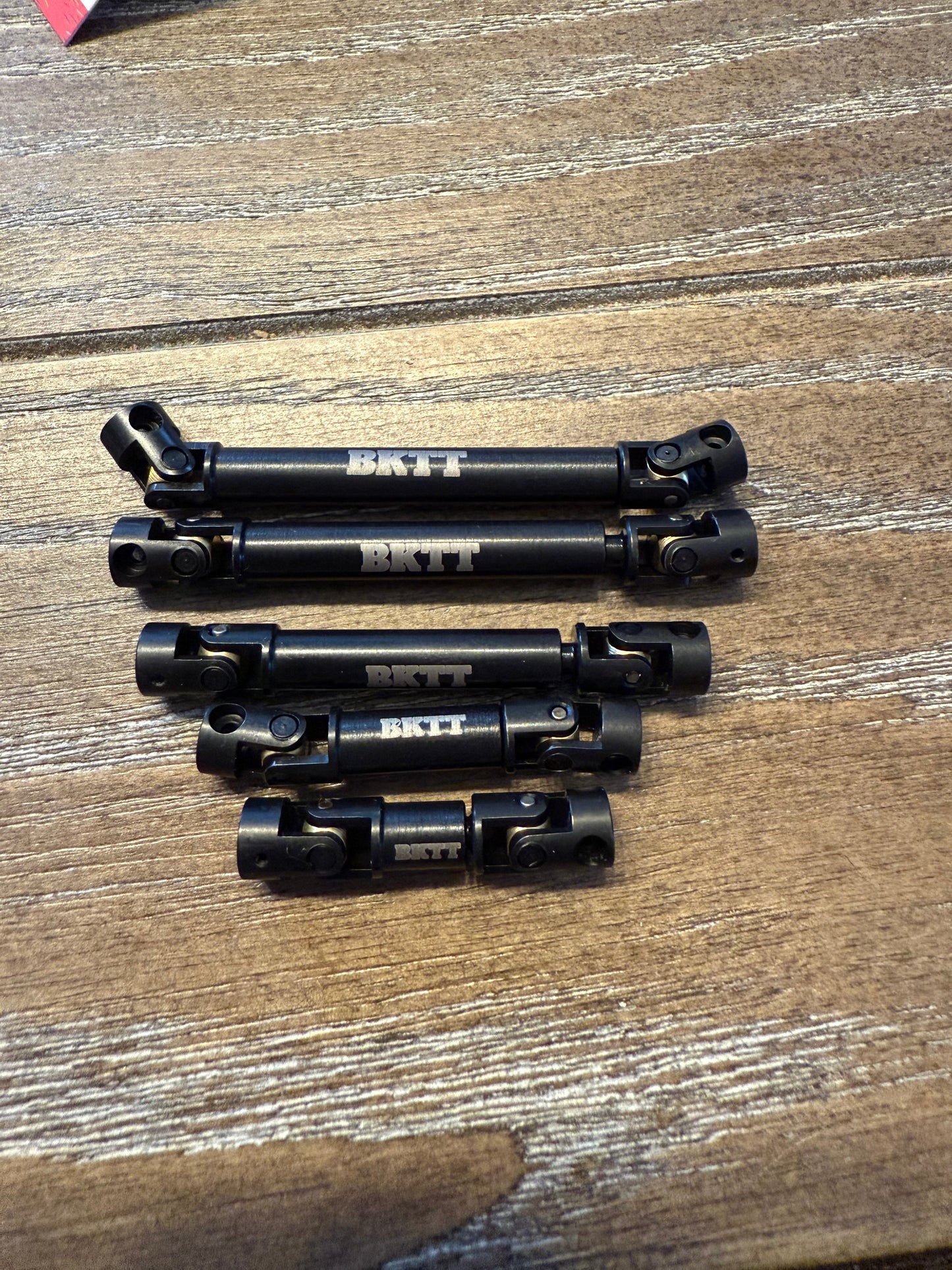 BKTT hardened steel D-hole driveshafts! (Sold in singles)