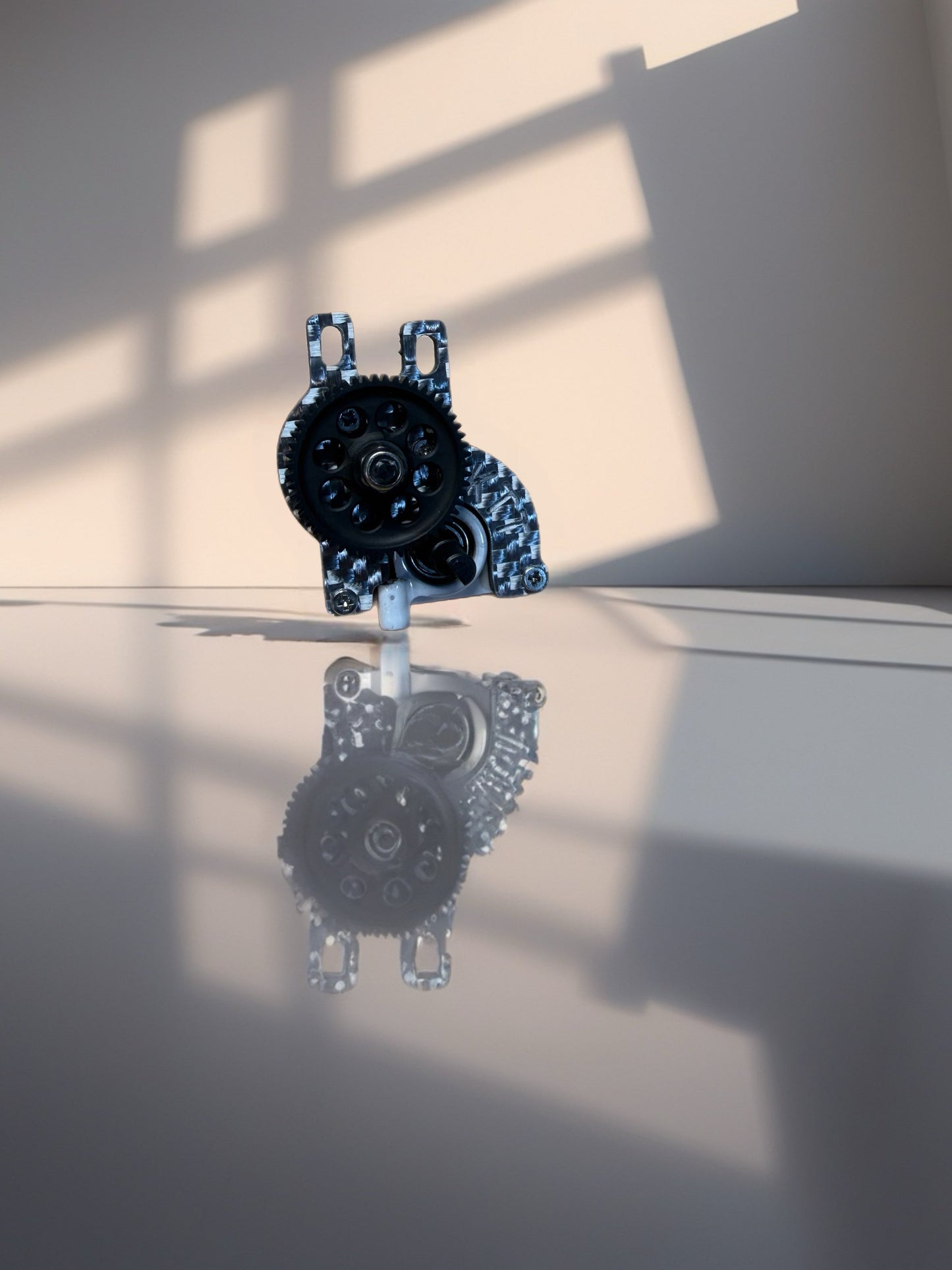 BKTT White powder-coat scx24 transmission kit