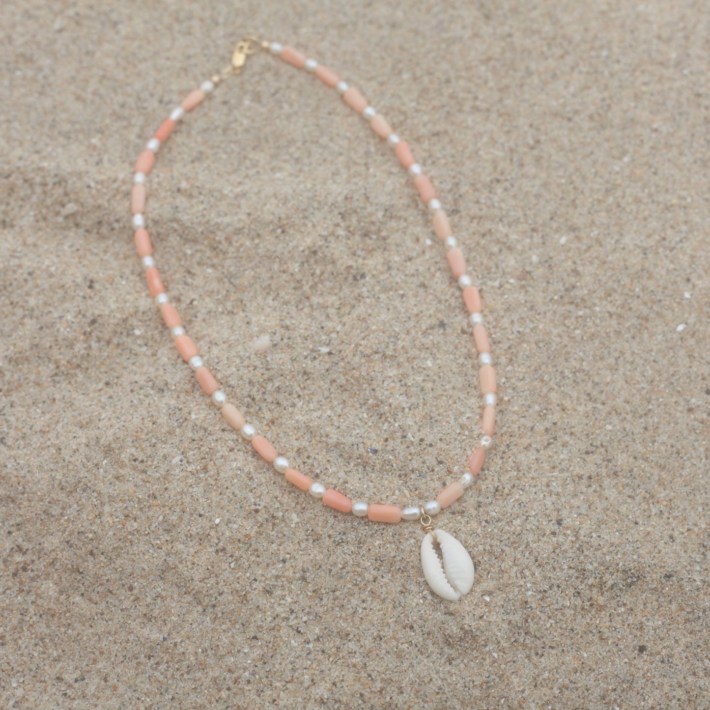 Coral Necklace by Urth and Sea