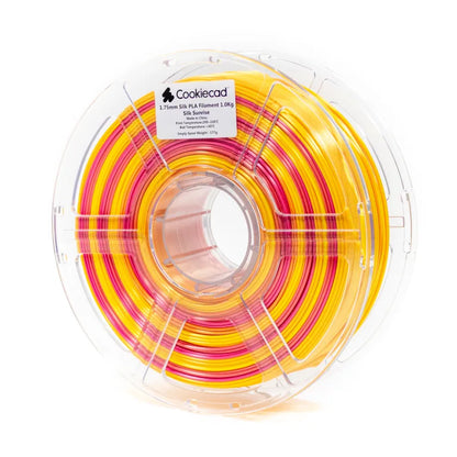 SILK Sunrise PLA Filament 1.75mm, 1kg