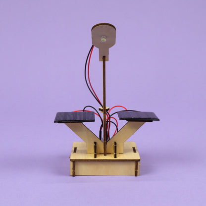 Smart Light Sensitive Solar Lamp DIY Kit, Educational STEM Toy