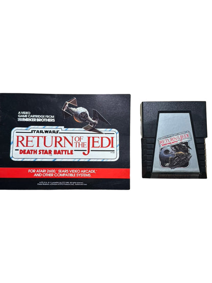Star Wars Return of the Jedi Death Star Battle - Atari 2600