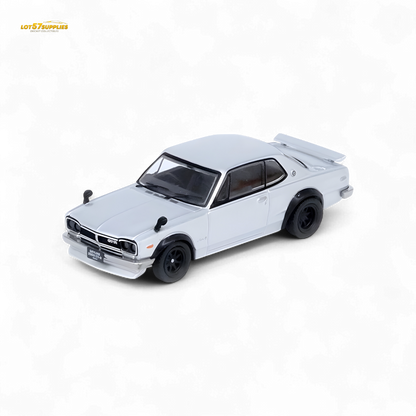 INNO64 Nissan Skyline 2000GT-R (KPGC10) Silver 1:64