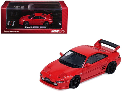 Toyota MR2 (SW20) RHD (Right Hand Drive) Red 1/64 Diecast Model Car by Inno Models  free shipping USA
