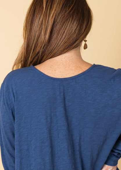 Be Clever Duo Dress - Inky Blue by And For Good