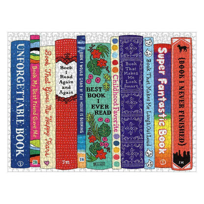 Ideal Bookshelf 1000 Piece Jigsaw Puzzle Galison