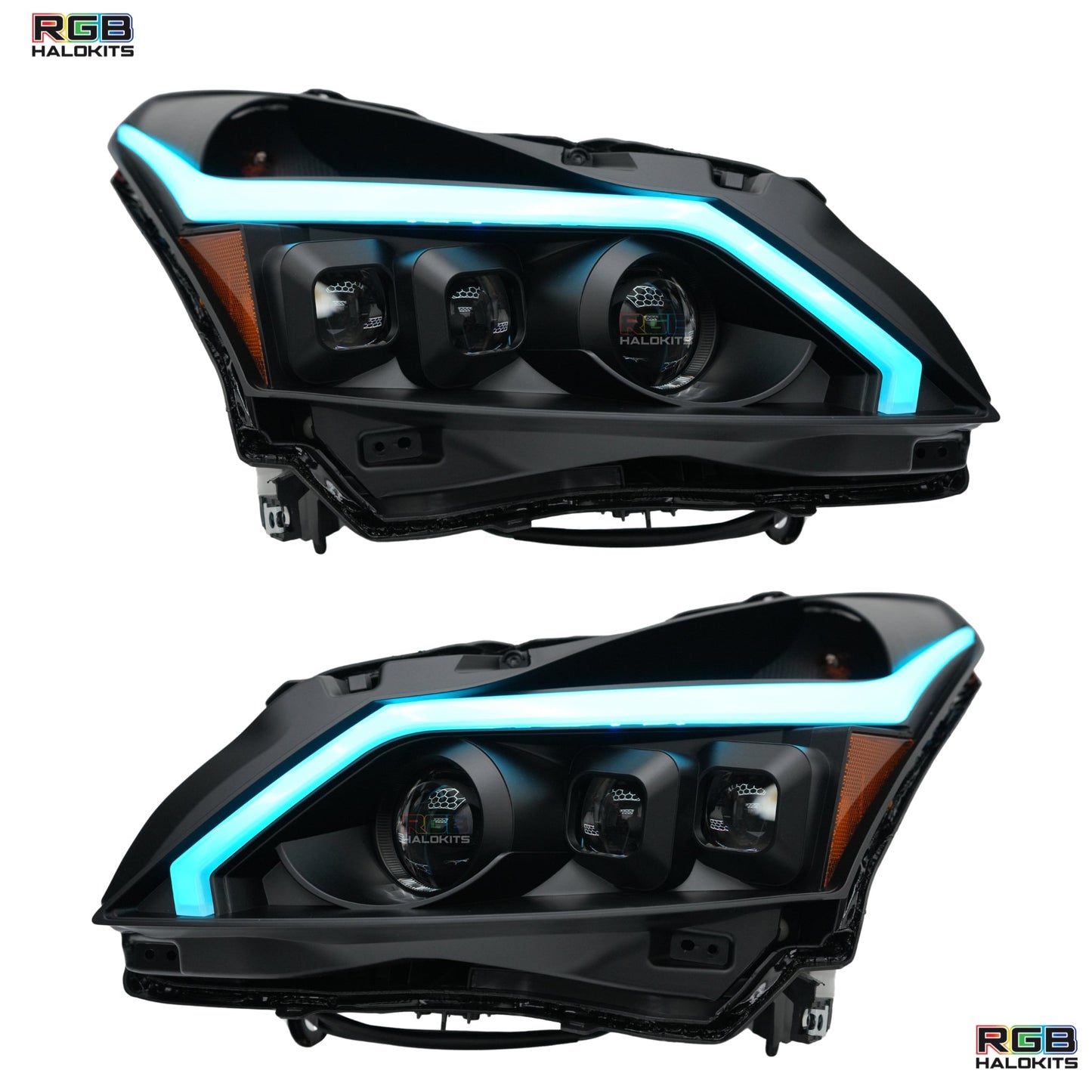(2010-2013) Infiniti G37 Multicolor Flow DRL Boards (for Spyder Headlights only)