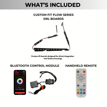 (2010-2013) Infiniti G37 Multicolor Flow DRL Boards (for Spyder Headlights only)