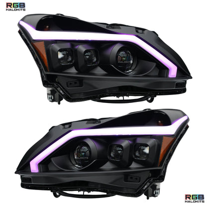 (2010-2013) Infiniti G37 Multicolor Flow DRL Boards (for Spyder Headlights only)