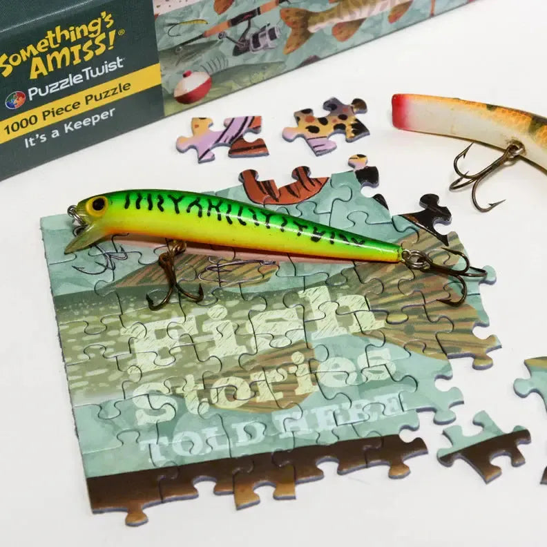 It's a Keeper "Something's Amiss!" 1000 Piece Jigsaw Puzzle PuzzleTwist