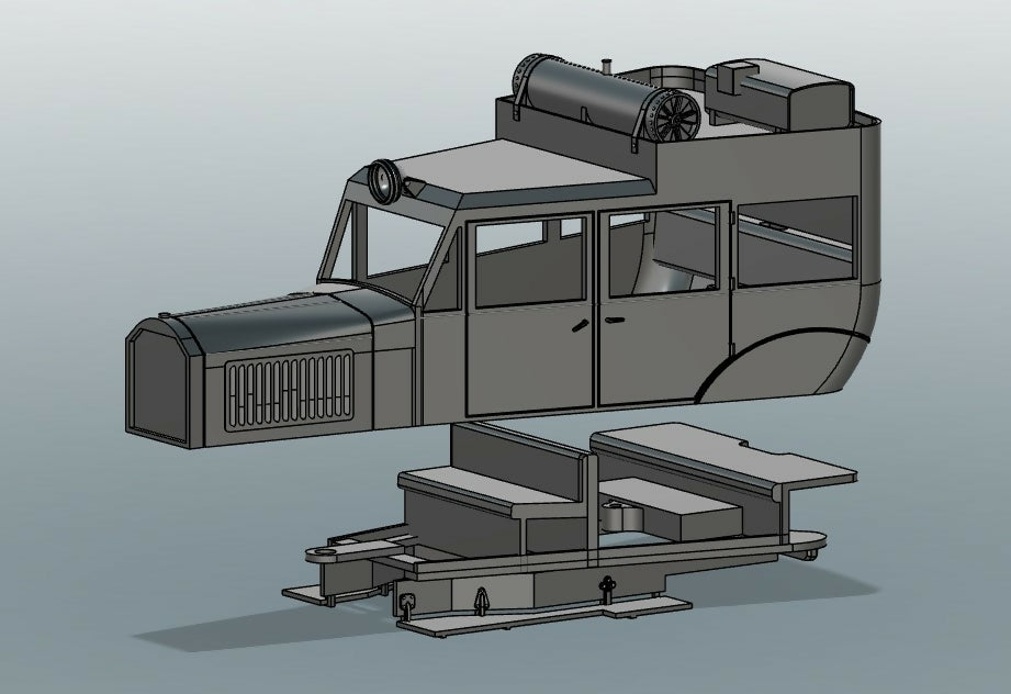 SJP-CB05 Galloping Goose Pierce-Arrow body