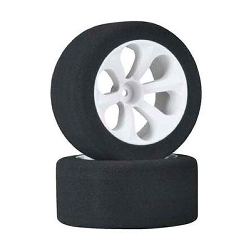 Jaco Prism Low Profile 1/10 Mounted Truck Rear Foam Tires 40 Shore w/12mm Hex