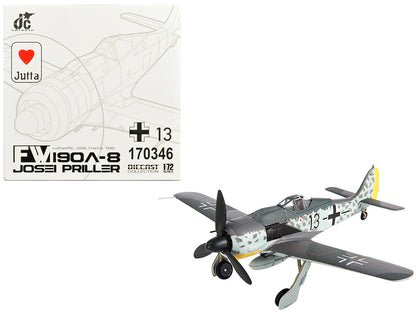 Focke-Wulf Fw 190A-8 Fighter Aircraft "JG 26 Schlageter France" (1945) German Luftwaffe 1/72 Diecast Model by JC Wings  free shipping USA