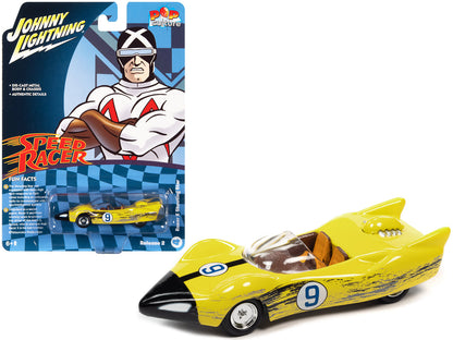 Racer X's Shooting Star (Raced Version) "Speed Racer" (1967) TV Series "Pop Culture" 2022 Release 2 1/64 Diecast Model Car by Johnny Lightning  free shipping USA