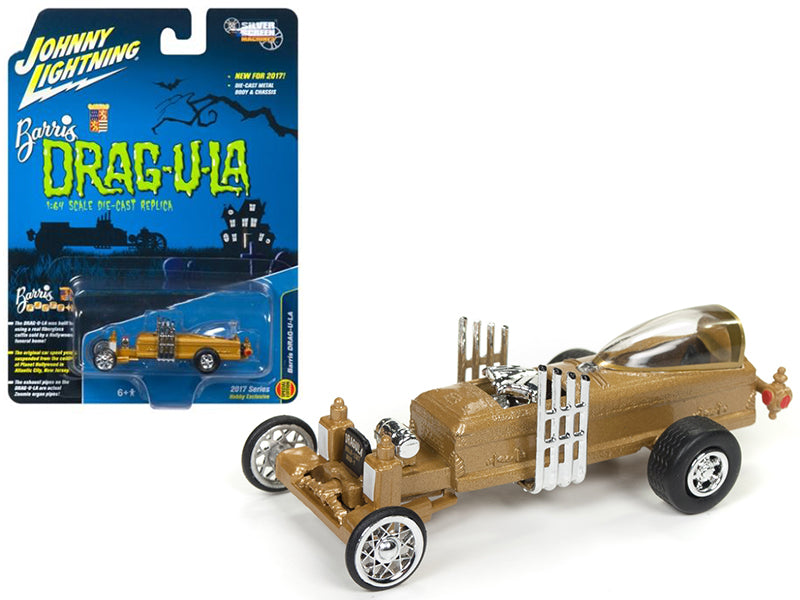 The Barris Dragula "Hobby Exclusive" 1/64 Diecast Model Car by Johnny Lightning  free shipping USA