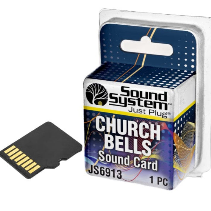 Woodland Scenics JS6913 Just Plug Church Bells Sound Card Model Railroad