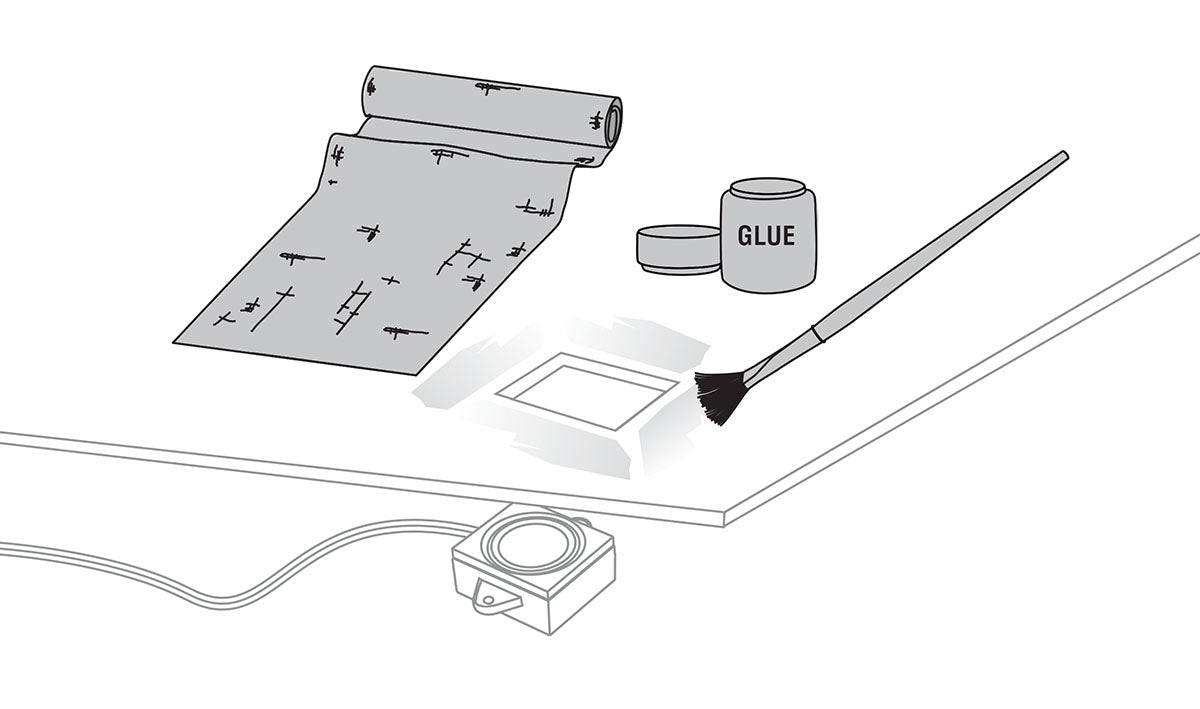 Woodland Scenics JS6964 Just Plug Grill Cloth Kit
