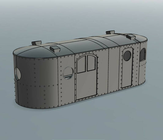 SJP-BS04 24ft McKeen Mail-Baggage car