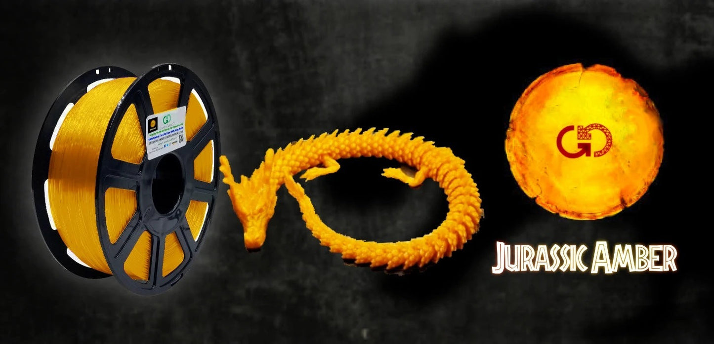 Jurassic Amber: Recycled PET-G 🔥