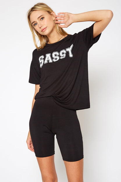 Women's Basic Solid Half Leggings by Shop at Konus