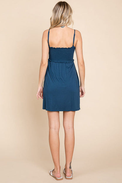 Tie Knot Bust Mini Dress by RolyPoly Apparel