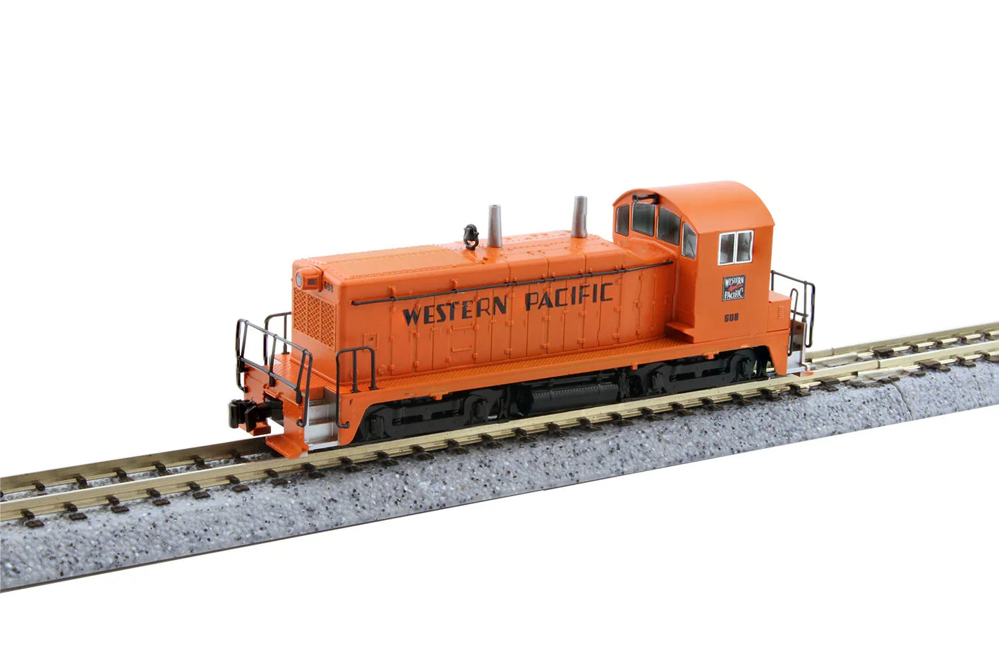 Kato 176-4396 N Scale EMD NW2 Western Pacific WP #608 Locomotive DC