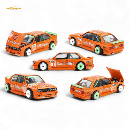 Mini GT x Kaido House BMW M3 E30 Orange 1:64