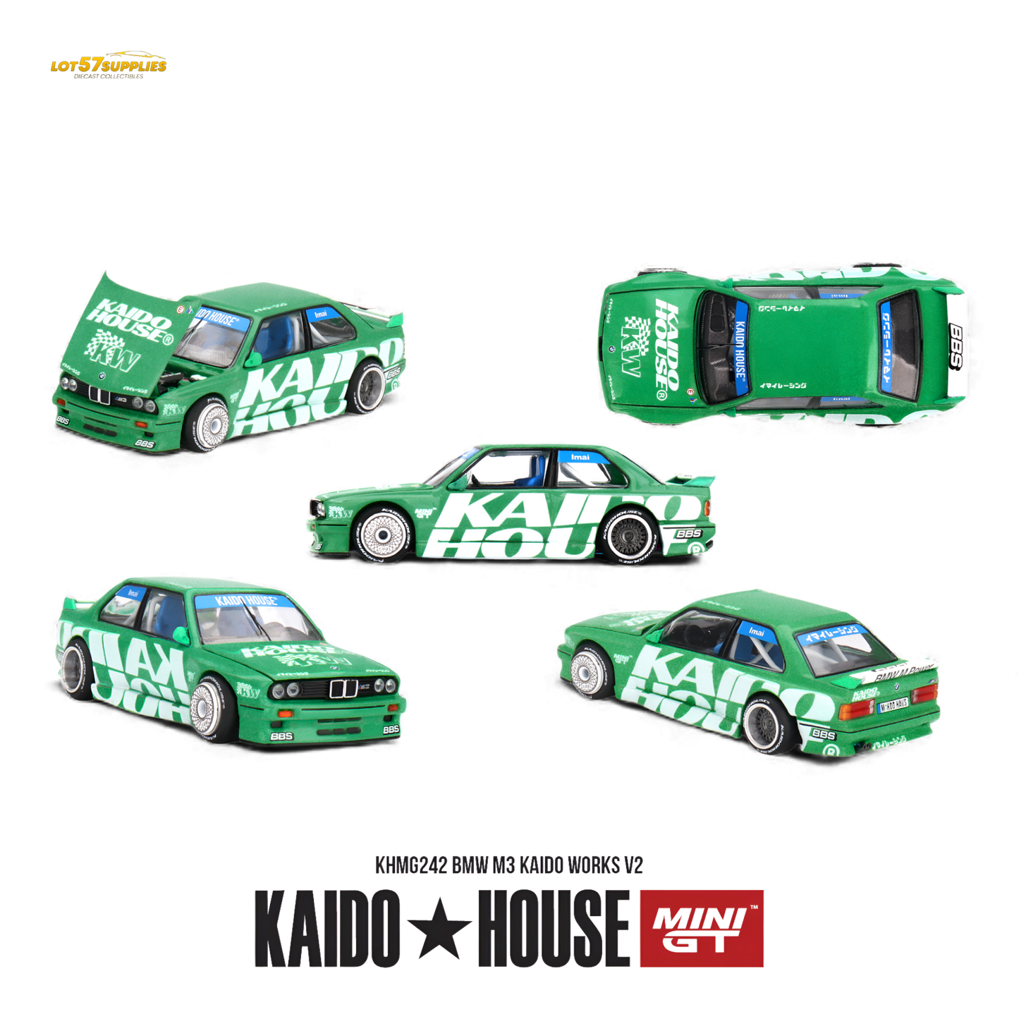 (Pre-Order) Kaido House BMW M3 - Kaido Works V2 1:64