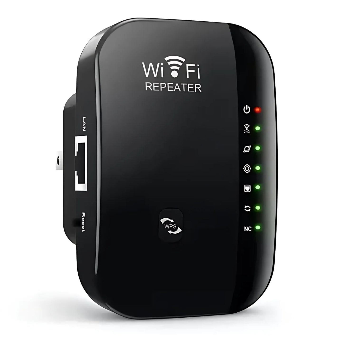 300Mbps WiFi Repeater – 2.4G Wireless Range Extender & Signal Booster