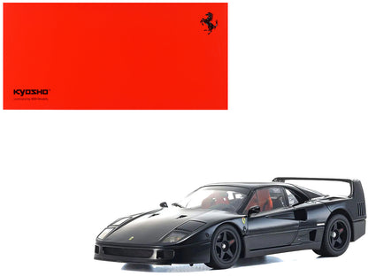 Ferrari F40 Black 1/18 Diecast Model Car by Kyosho  free shipping USA
