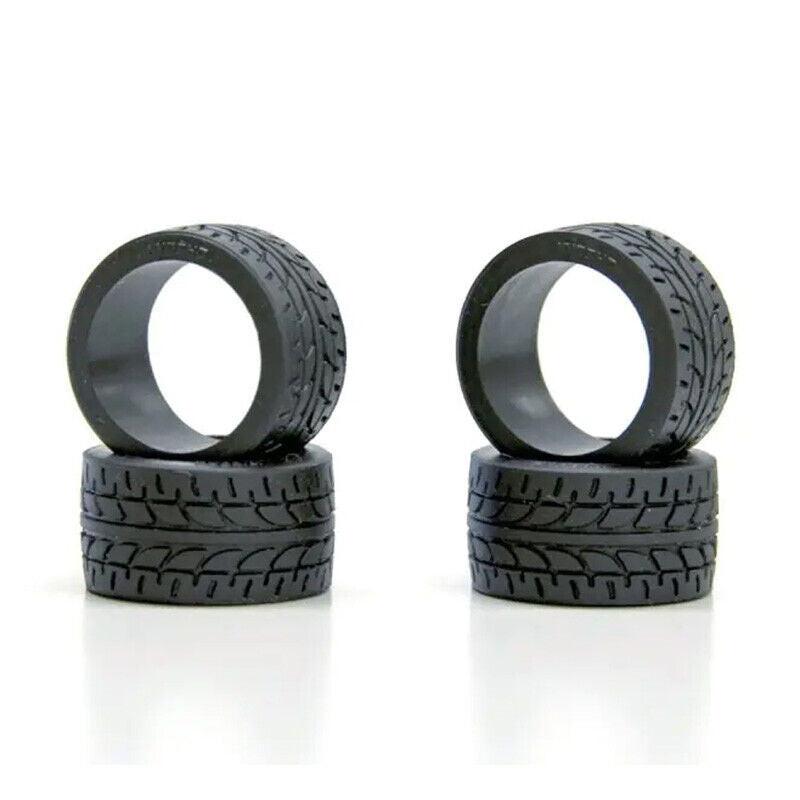 Kyosho KYOMZW38-20B Mini-Z Racing Radial 20 Degree Wide Tire 4 pcs
