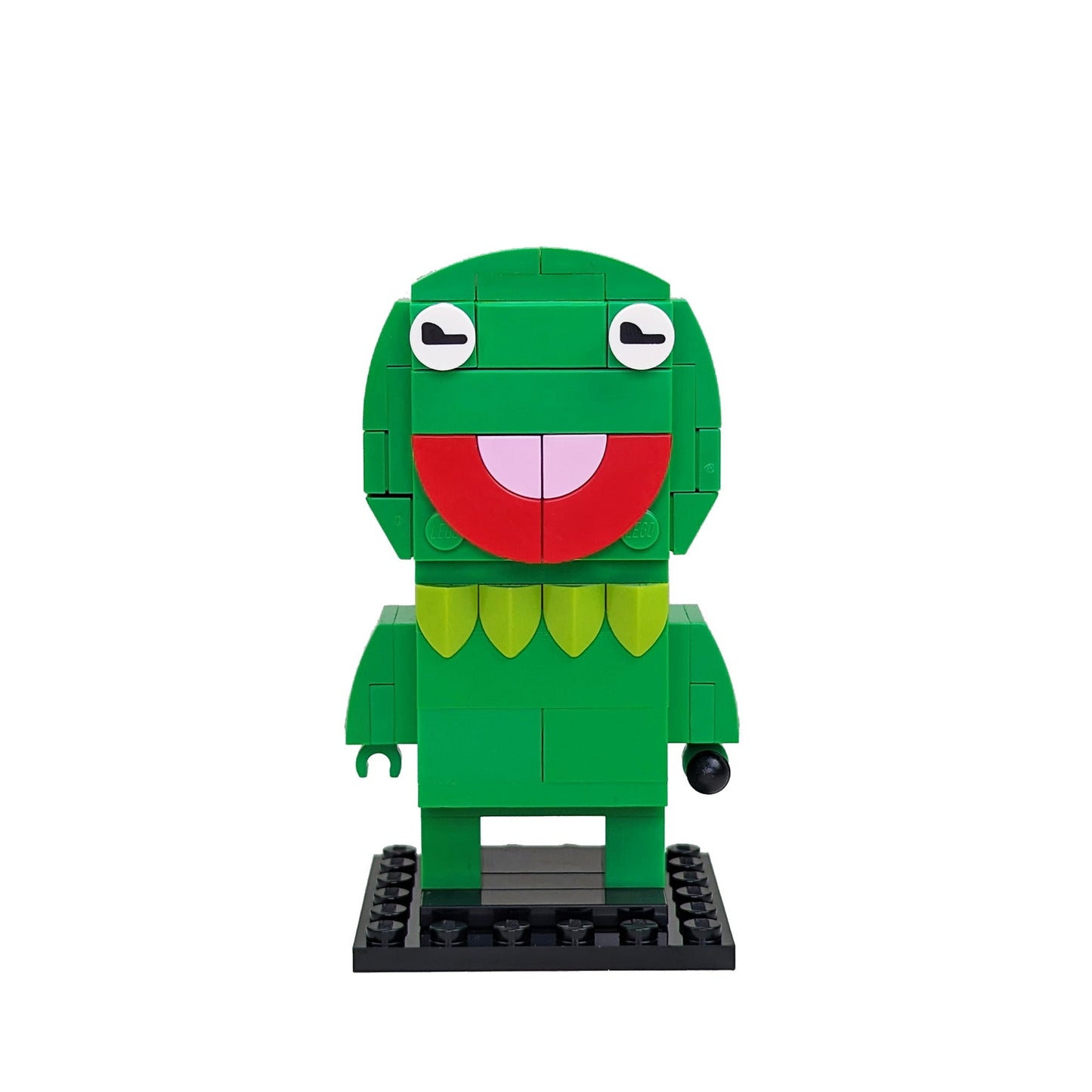 Kermit Brick Building Set - Custom Building Set - Made Using LEGO® Parts