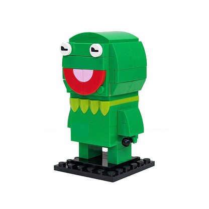 Kermit Brick Building Set - Custom Building Set - Made Using LEGO® Parts