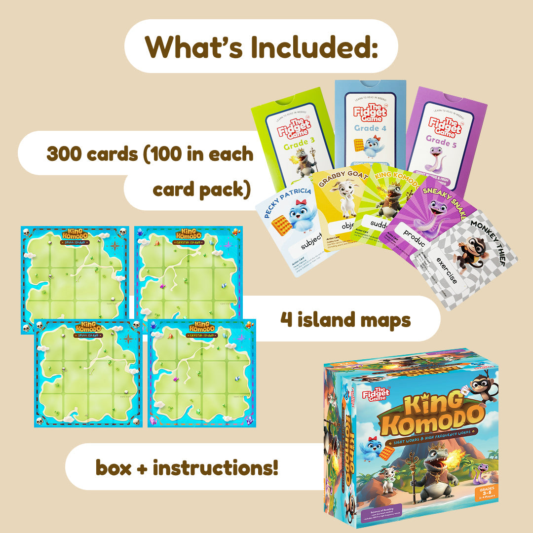 King Komodo + Expansion 3-5 Card Packs