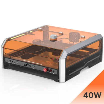 L8 Laser Engraver Machine, 20W/40W Power, 40000mm/min High Speed All-in-one, Air Assist, Lightburn Camera