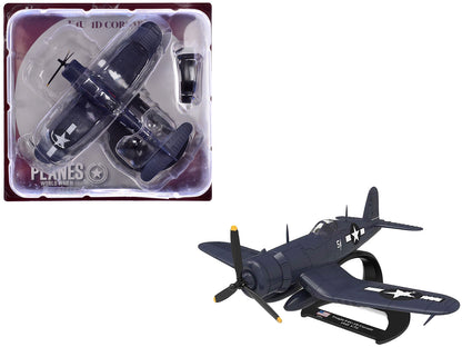 Vought F4U-1D Corsair Fighter Aircraft "Robert Wade VMF-323 Death Rattlers Yontan Airfield Okinawa" (1945) United States Marine Corps "Planes of World War II" Series 1/72 Diecast Model Airplane by Luppa  free shipping USA