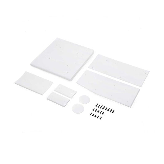 Losi LOS-1894 Wing Panel Set, White: 22S Sprint