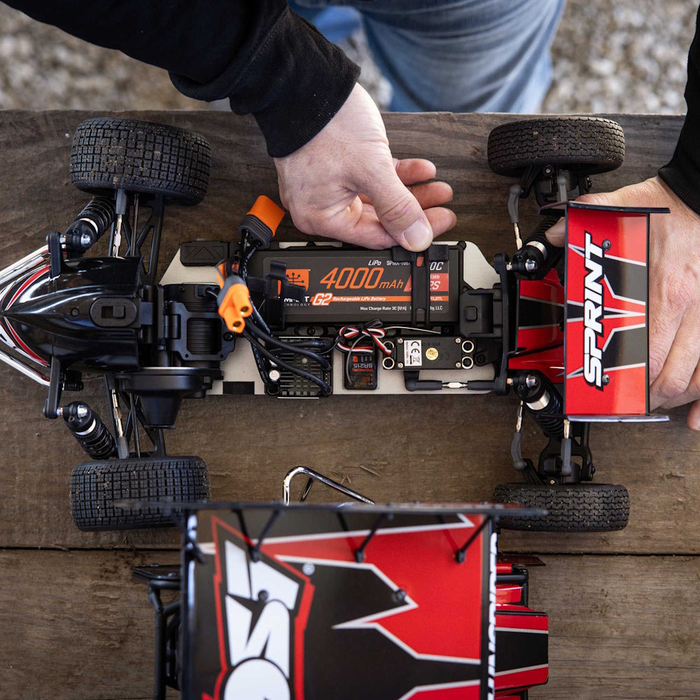 Losi LOS-2359 1/10 22S Sprint 2WD Brushless RTR (Battery & Charger Included) Red