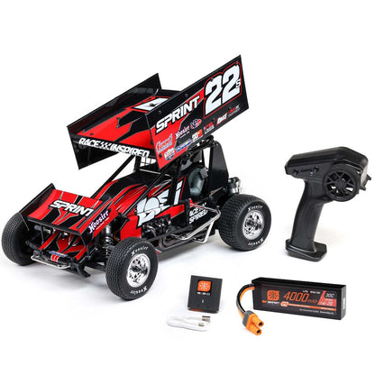 Losi LOS-2359 1/10 22S Sprint 2WD Brushless RTR (Battery & Charger Included) Red
