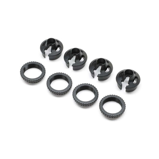 Losi LOS-2411 Shock Spring Cup & Collar Set: 22S